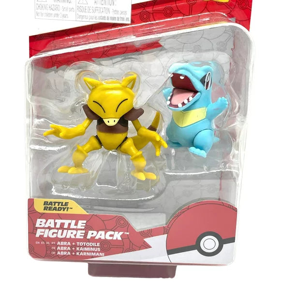 PKW - BATTLE FIGURE PACKS ABRA + TOTODILE