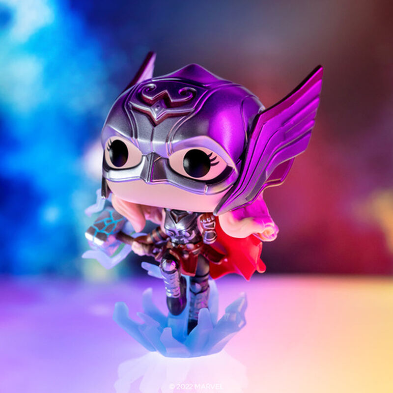 FUNKO POP MARVEL: THOR LOVE AND THUNDER - MIGHTY THOR JANE GLOW