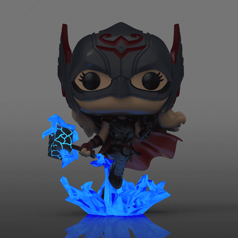 FUNKO POP MARVEL: THOR LOVE AND THUNDER - MIGHTY THOR JANE GLOW