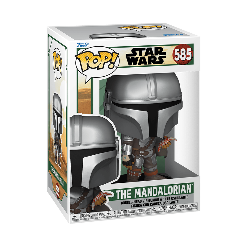 FUNKO POP STAR WARS: BOOK OF BOBA FETT - MANDO CON BOLSA