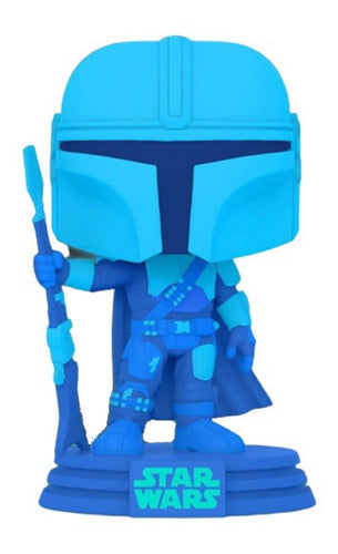 FUNKO POP STAR WARS: MANDALORIAN - MANDO HOLOGRAMA GLOW EXCLUSIVO