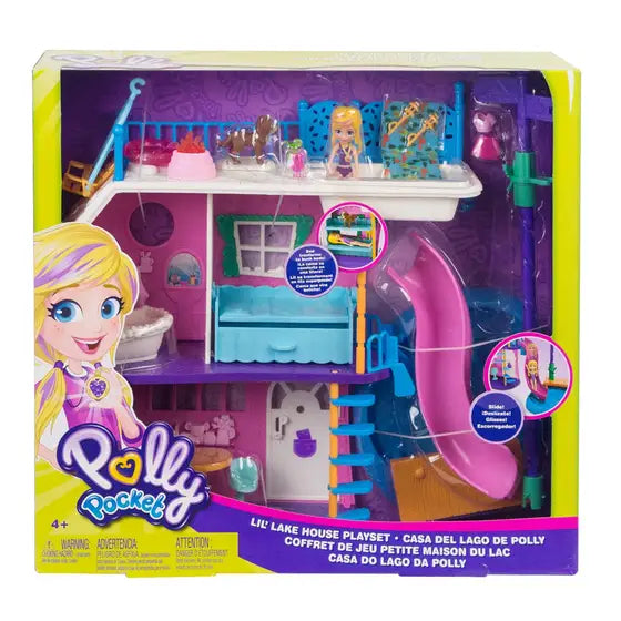 POLLY POCKET! CASA DEL LAGO DE POLLY