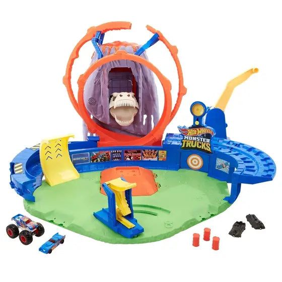 HW MONSTER TRUCKS VOLCANO ARENA PLAYSET