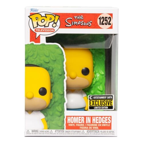 FUNKO POP ANIMATION: LOS SIMPSONS - HOMERO EN ARBUSTO EXCLUSIVO