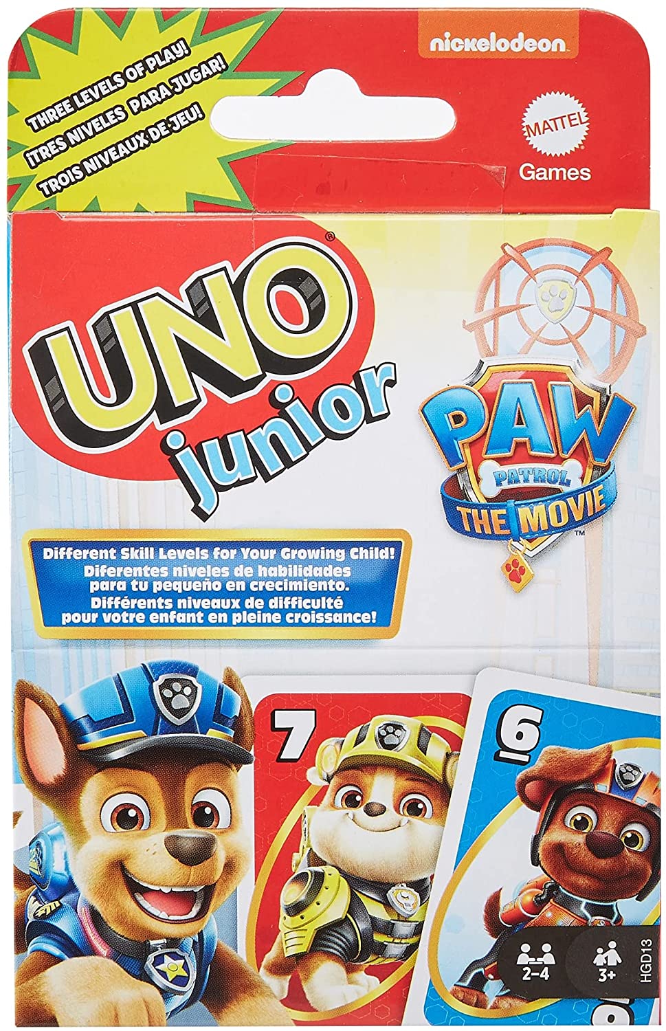 UNO JUNIOR PAW PATROL