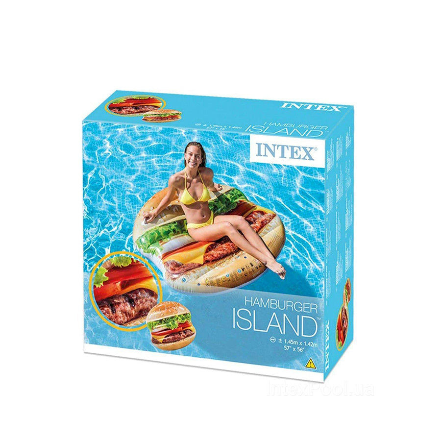 CAMASTRO HAMBURGUESA INFLABLE 145 X 142 CM