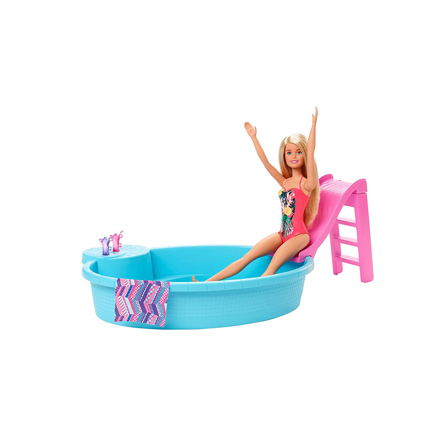 BARBIE PISCINA GLAM CON MUÑECA