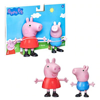 PACK DE 2 FIGURAS DE PEPPA Y GEORGE