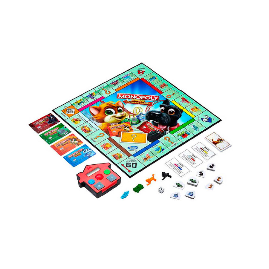 Monopoly banco sales electronico junior