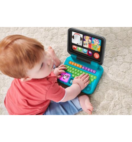 Fisher-Price Ríe y Aprende, Mi Primer Laptop De Aprendizaje, Juguete  electrónico con Contenido de Aprendizaje por etapas. para Bebes de 12 Meses  en adelante : : Juguetes y Juegos
